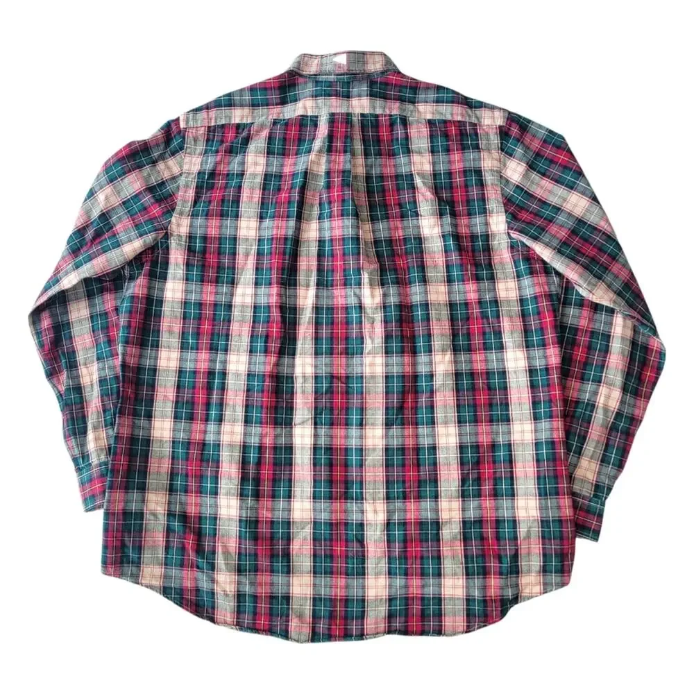 Polo Ralph Lauren Men's Classic Fit Plaid Brushed Flannel Shirt NWT XXL